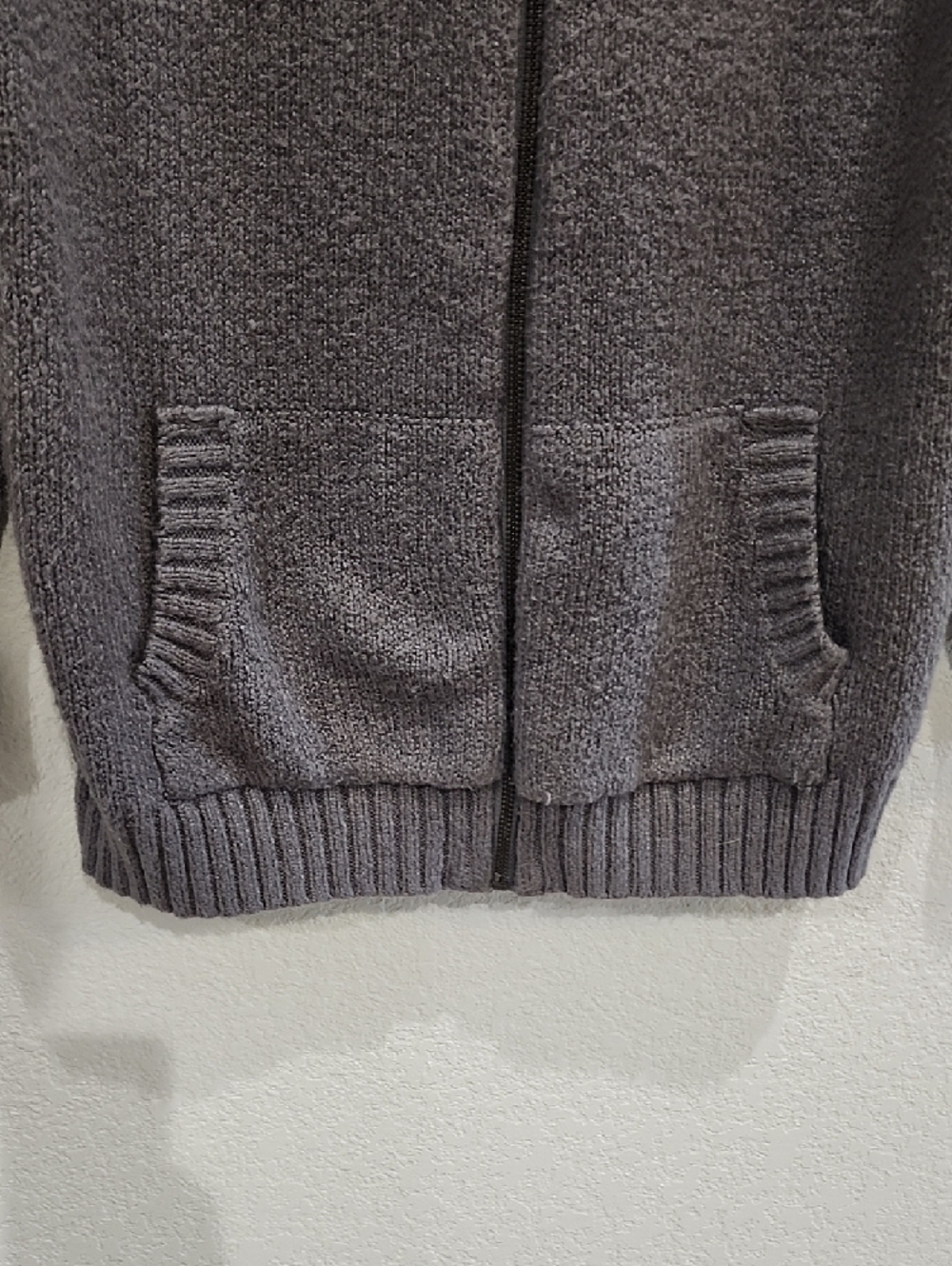 Disney x Torrid 0 Angry Mickey Gray Chunky Knit Hoodie Sweater Girlhoodcor Cozy - Picture 6 of 9